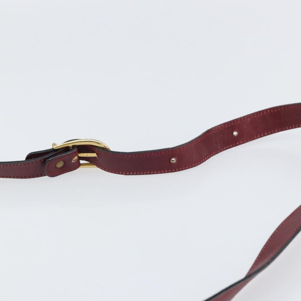 Celine C Sulky Shoulder Bag Canvas Red Canvas Shoulder Bag Bag