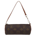 Louis Vuitton Papillon Pochette Monogram Canvas Brown Canvas Clutche & Pouche Bag