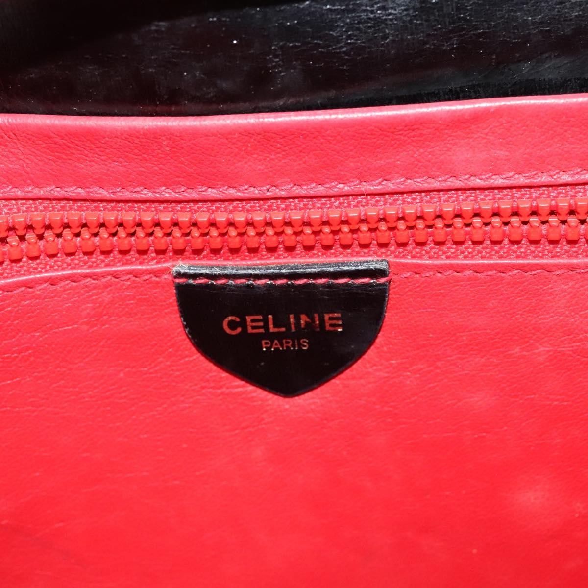Celine Envelope Shoulder Bag Leather Black Leather Shoulder Bag Bag