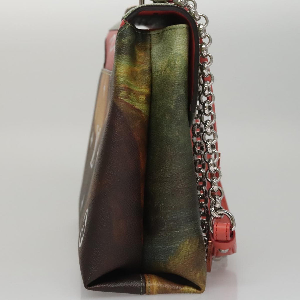 Louis Vuitton Chain Shoulder Bag Limited Edition Jeff Koons Da Vinci Print Canvas Multicolour Canvas Shoulder Bag