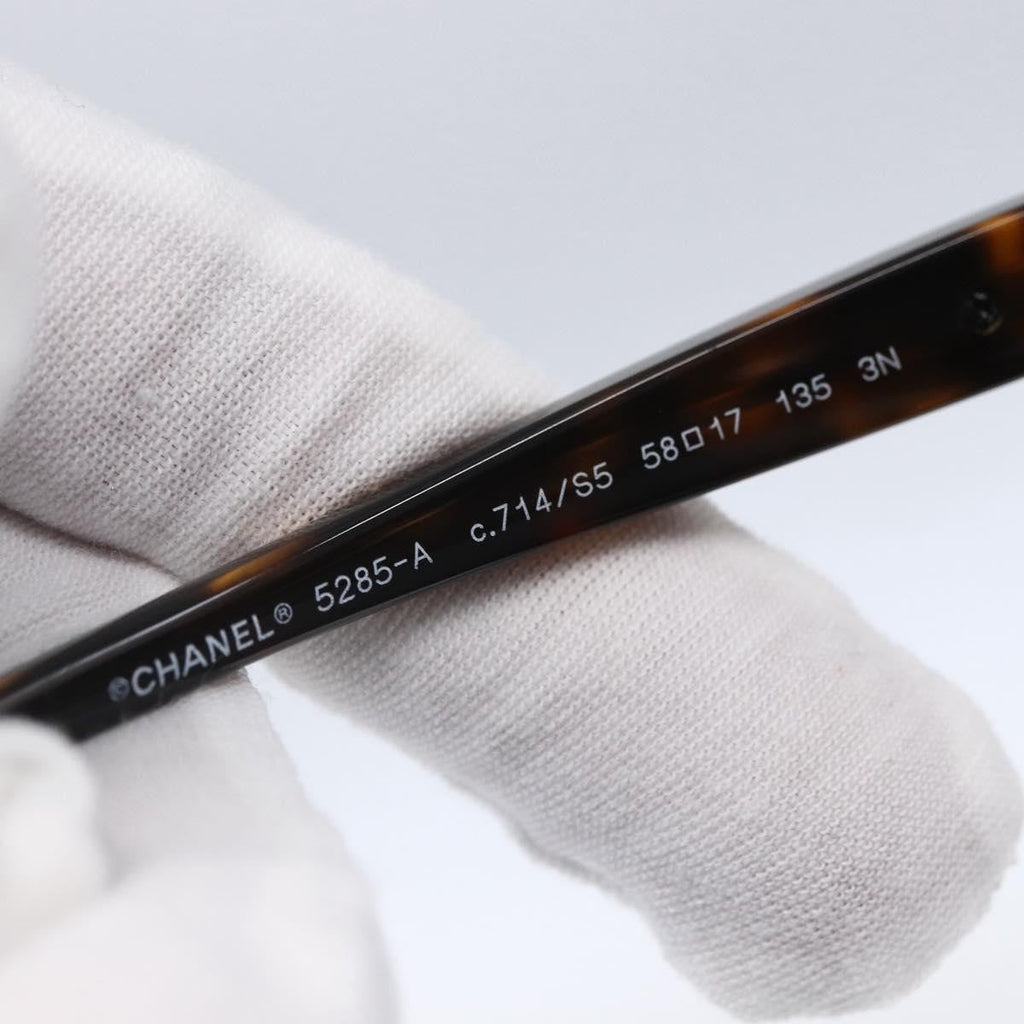 Chanel Chanel Logo Sunglasses Eye Wear Plastic Brown Plastic Sunglasse Accessory