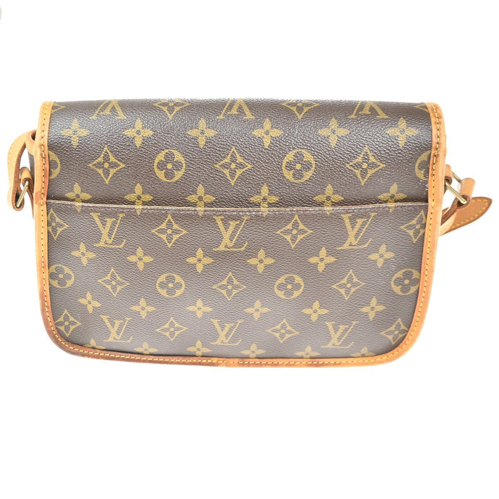 Louis Vuitton Sologne Handbag Monogram Canvas Brown Canvas Shoulder Bag