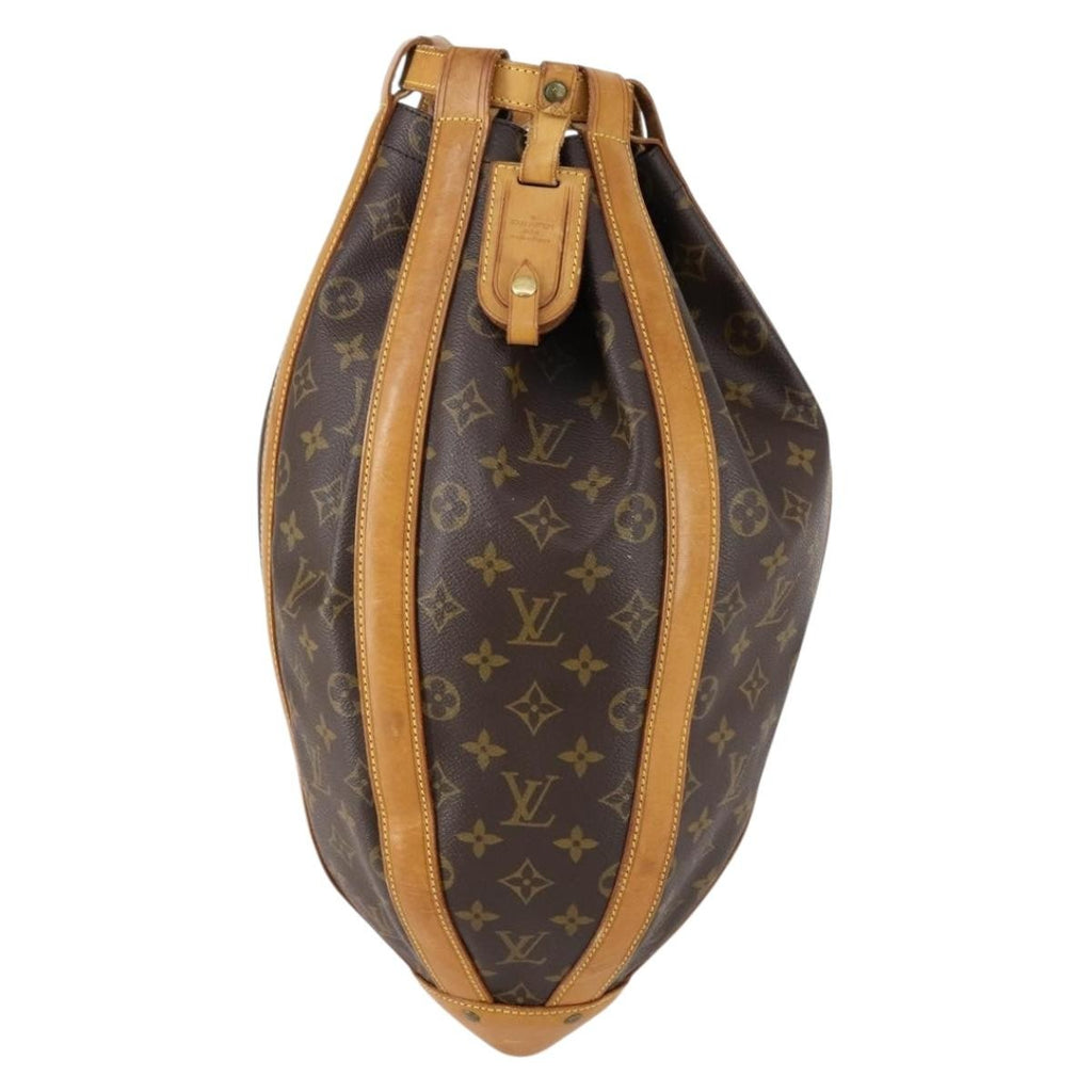 Louis Vuitton Romeo Gigli Handbag Monogram Canvas Brown Canvas Shoulder Bag