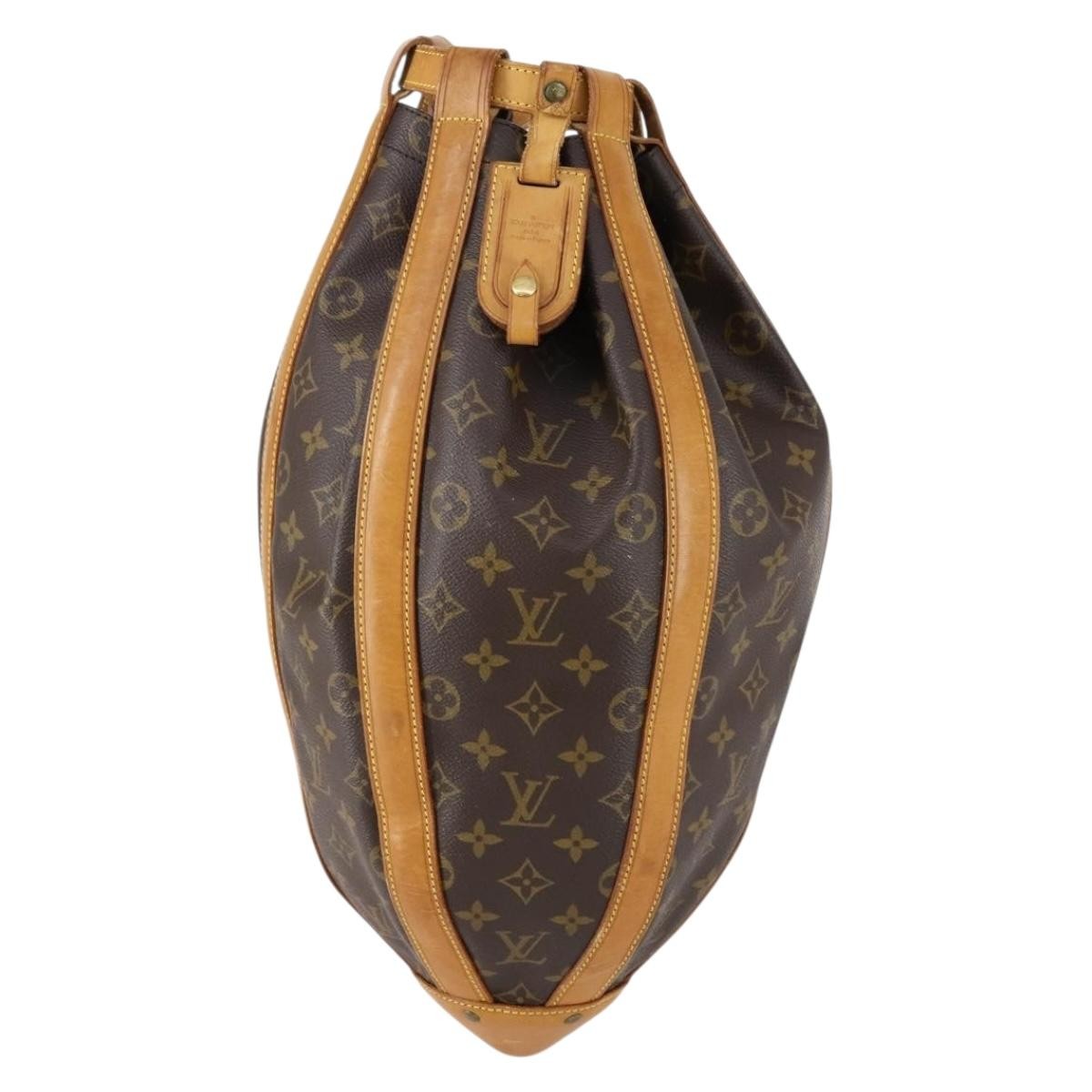 Louis Vuitton Romeo Gigli Handbag Monogram Canvas Brown Canvas Shoulder Bag