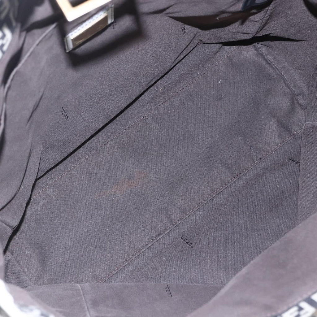Fendi Zucca Tote Bag Canvas Black Canvas Tote Bag Bag