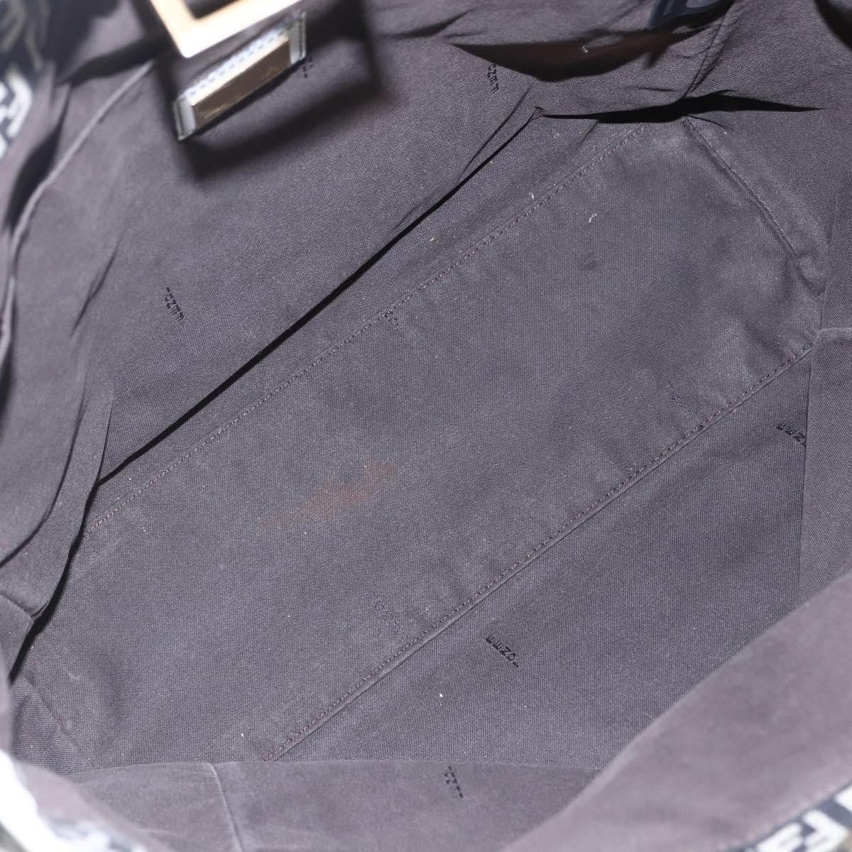 Fendi Zucca Tote Bag Canvas Black Canvas Tote Bag Bag