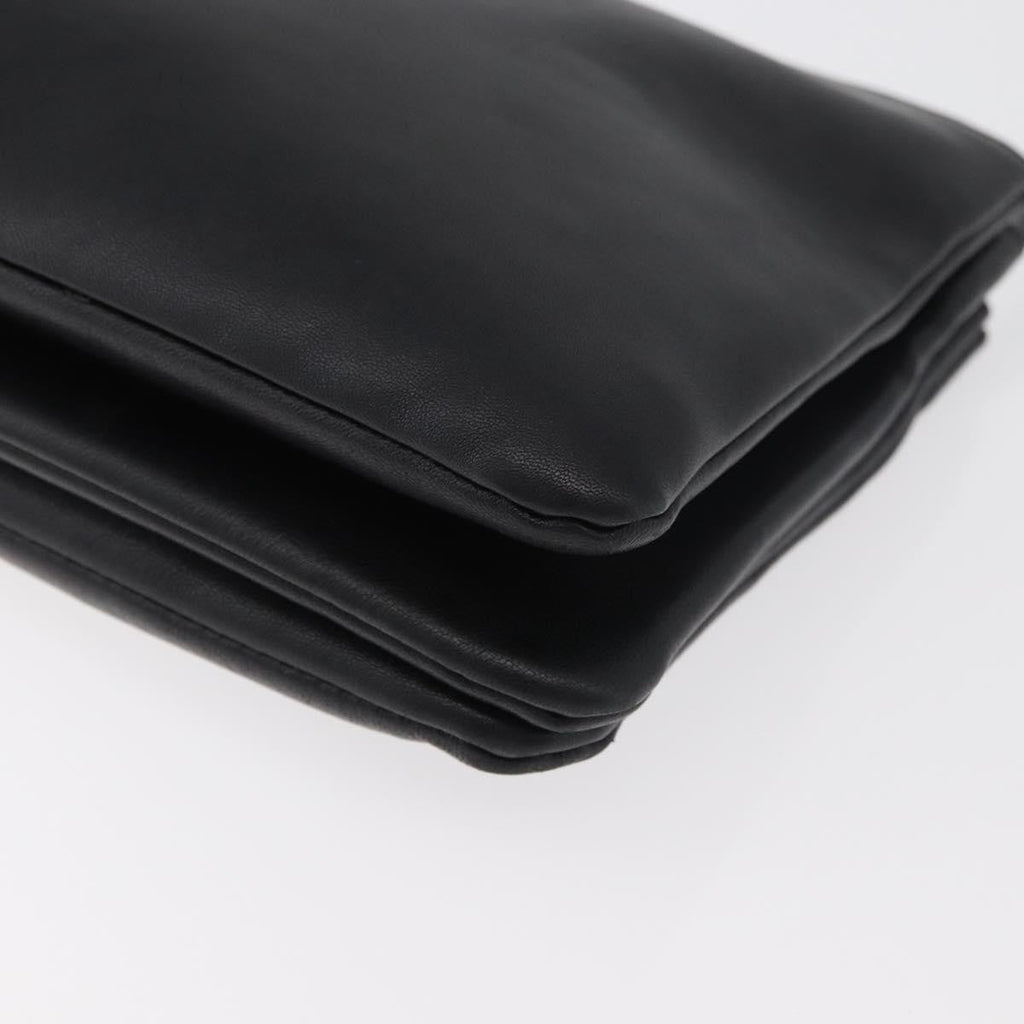 Celine Trio Crossbody Bag Leather Black Leather Shoulder Bag Bag