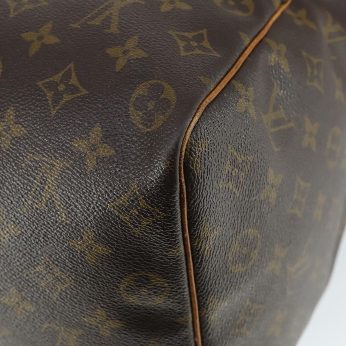 Louis Vuitton Keepall Bag Monogram Canvas Brown Canvas Travel Bag