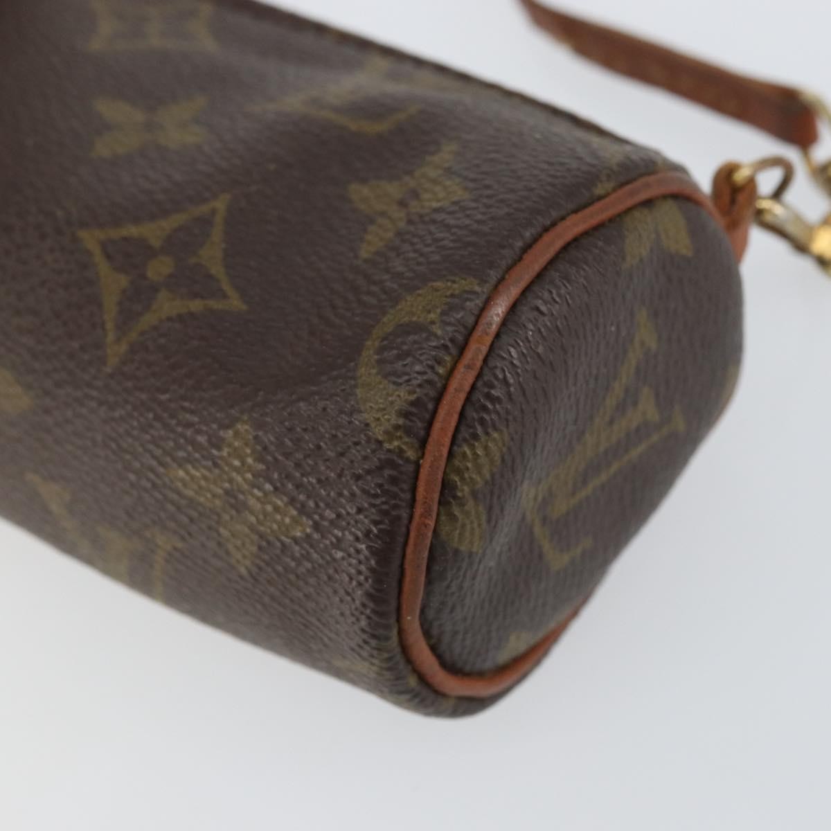 Louis Vuitton Papillon Pochette Monogram Canvas Brown Canvas Clutche & Pouche Bag