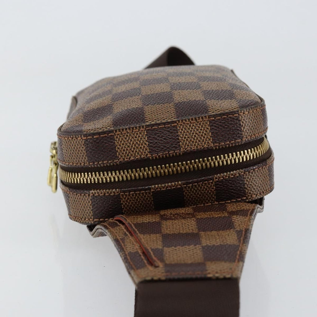 Louis Vuitton Geronimos Waist Bag Damier Brown Canvas Shoulder Bag