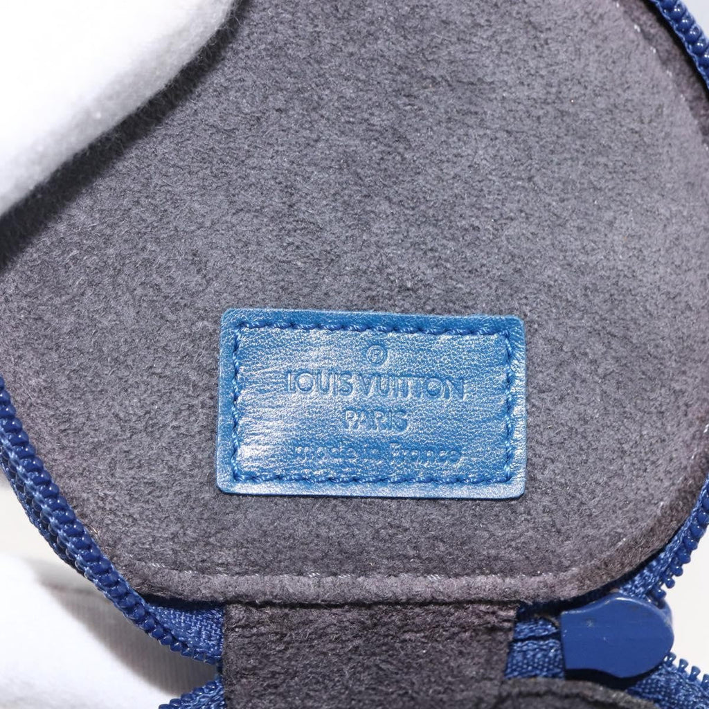 Louis Vuitton Ecrin Bijoux Jewelry Case Epi Leather Blue Leather Clutche & Pouche Bag
