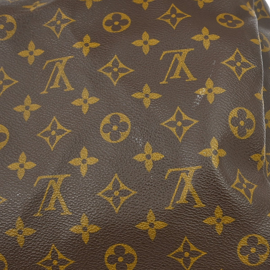 Louis Vuitton Keepall Bag Monogram Canvas Brown Canvas Travel Bag