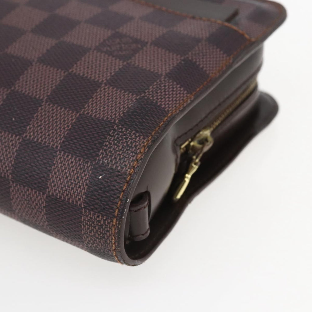 Louis Vuitton Pochette Saint Louis Damier Brown Canvas Clutche & Pouche Bag