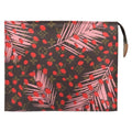 Louis Vuitton Toiletry Pouch Limited Edition Monogram Jungle Dots Red Canvas Clutche & Pouche Bag