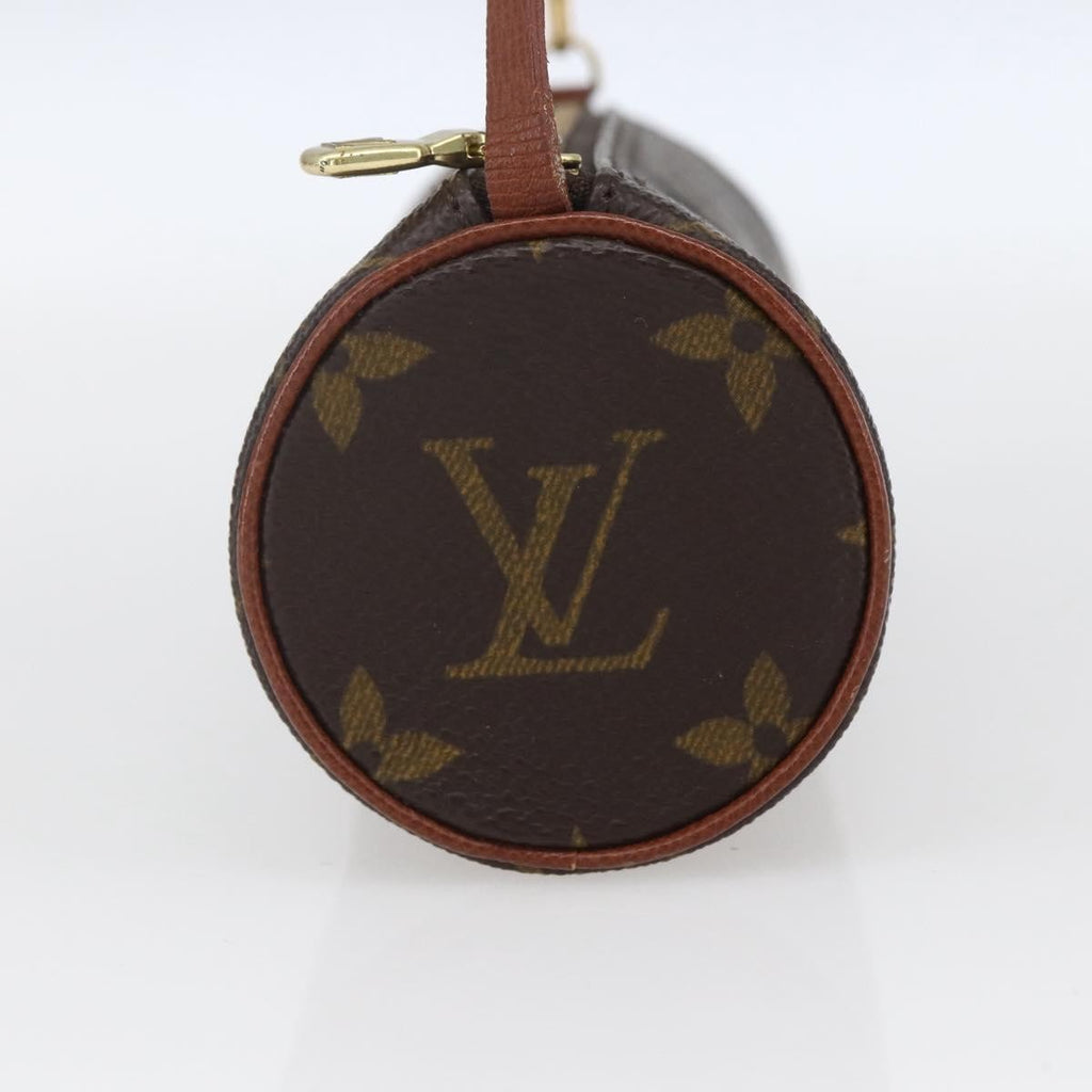 Louis Vuitton Papillon Pochette Monogram Canvas Brown Canvas Clutche & Pouche Bag