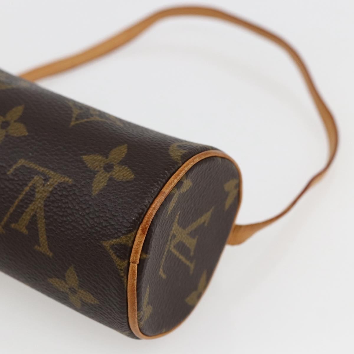 Louis Vuitton Papillon Pochette Monogram Canvas Brown Canvas Clutche & Pouche Bag