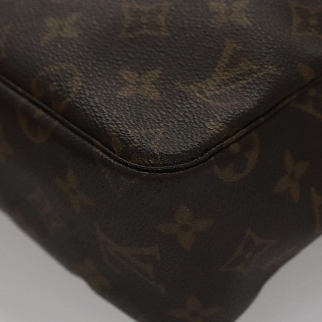 Louis Vuitton Trousse Toiletry Pouch Monogram Canvas Brown Canvas Toiletry Case Accessory