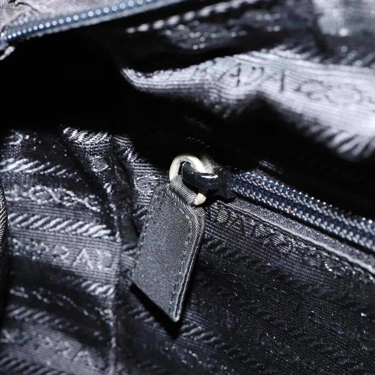 Prada Vintage Tote Tessuto Black Nylon Tote Bag Bag