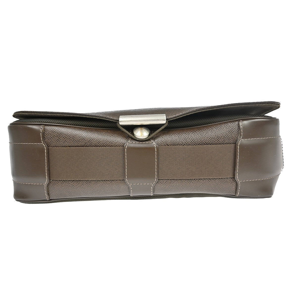 Louis Vuitton Viktor Messenger Bag Taiga Leather Brown Leather Shoulder Bag