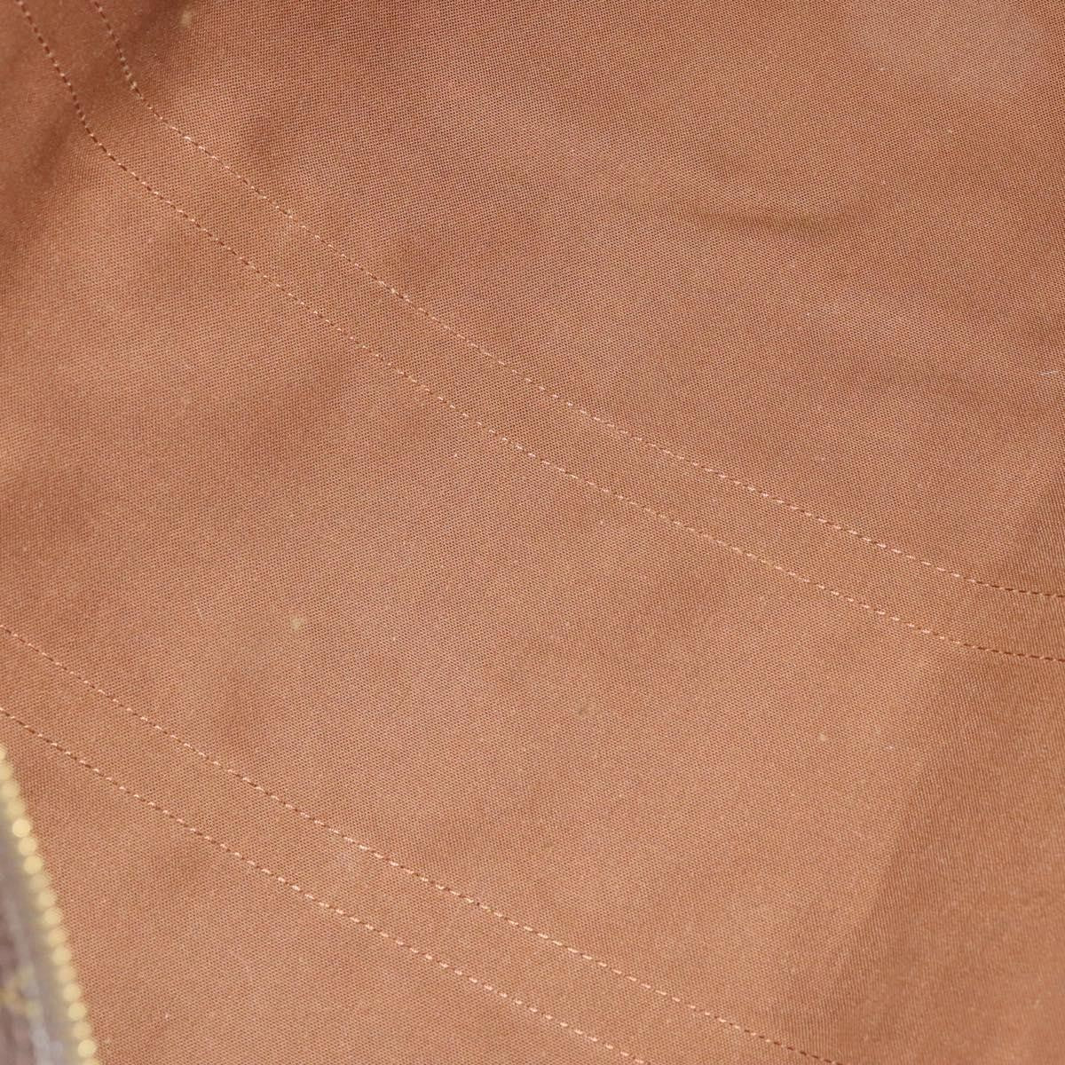 Louis Vuitton Keepall Bag Monogram Canvas Brown Canvas Travel Bag
