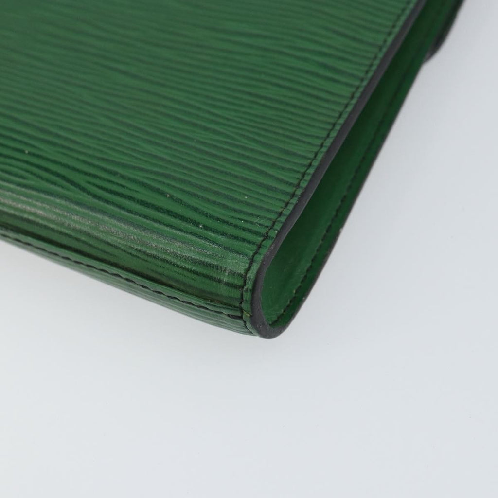 Louis Vuitton Art Deco Clutch Epi Leather Green Leather Clutche & Pouche Bag