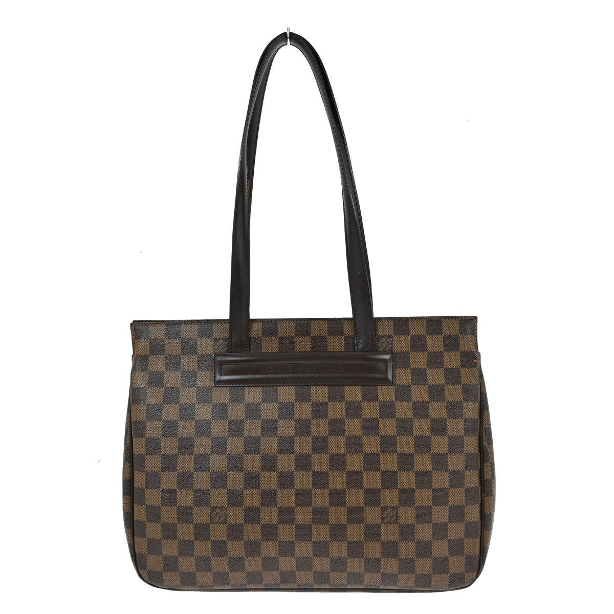Louis Vuitton Parioli Handbag Damier Brown Canvas Tote Bag