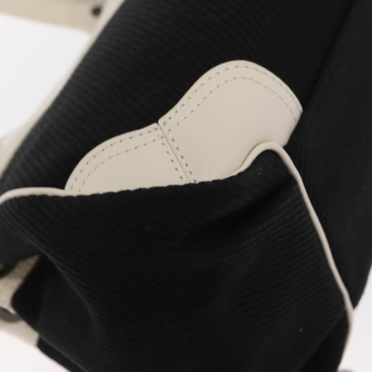 Burberry Vintage Handbag Canvas Black Canvas Handbag
