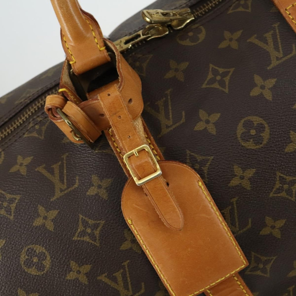 Louis Vuitton Keepall Bag Monogram Canvas Brown Canvas Travel Bag