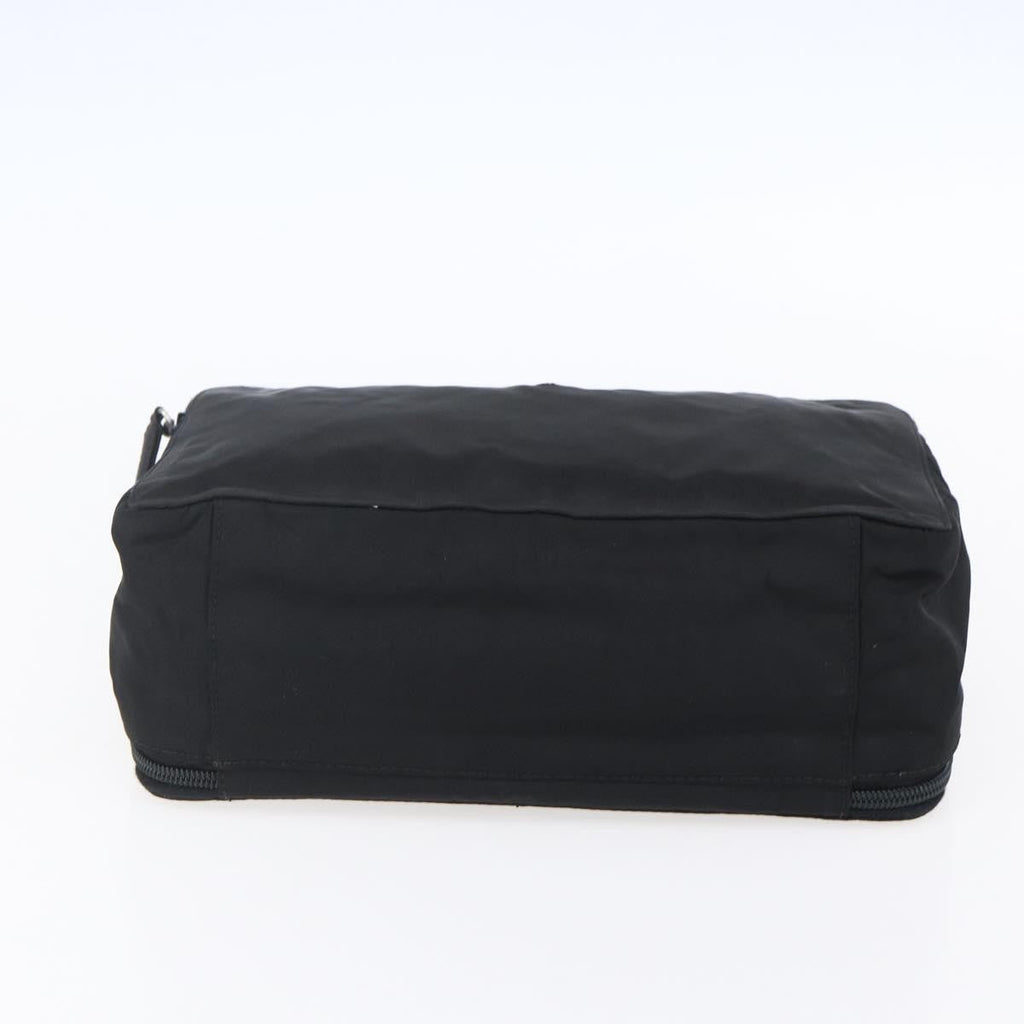 Prada Vintage Handbag Tessuto Black Nylon Handbag