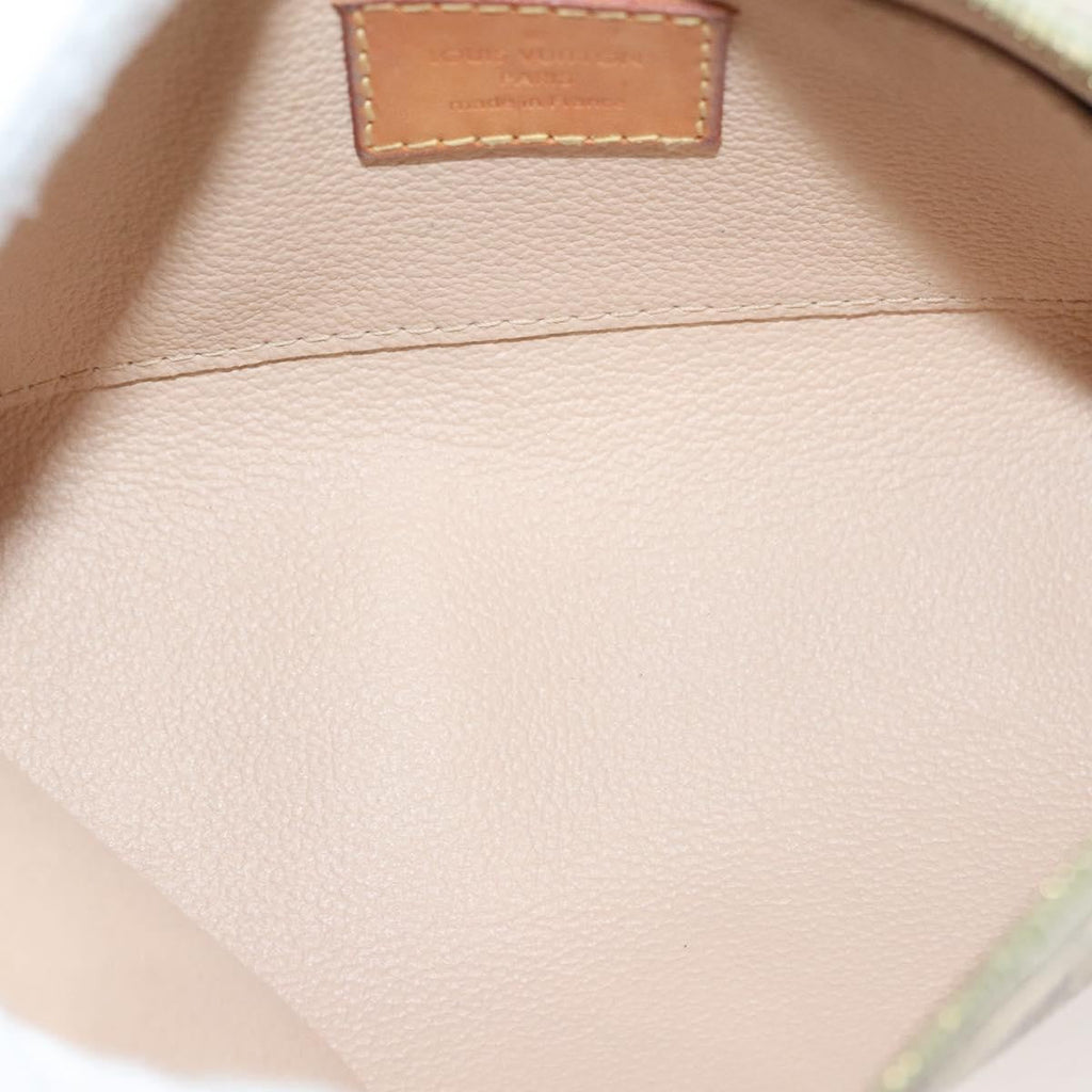 Louis Vuitton Cosmetic Pouch Damier White Canvas Bag