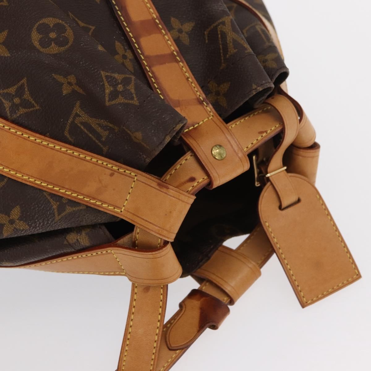 Louis Vuitton Randonnee Backpack Monogram Canvas Brown Canvas Shoulder Bag