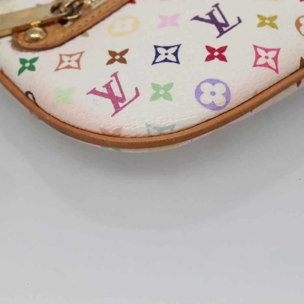 Louis Vuitton Pochette Mm Monogram Multicolor Canvas Multicolour Canvas Clutche & Pouche Bag