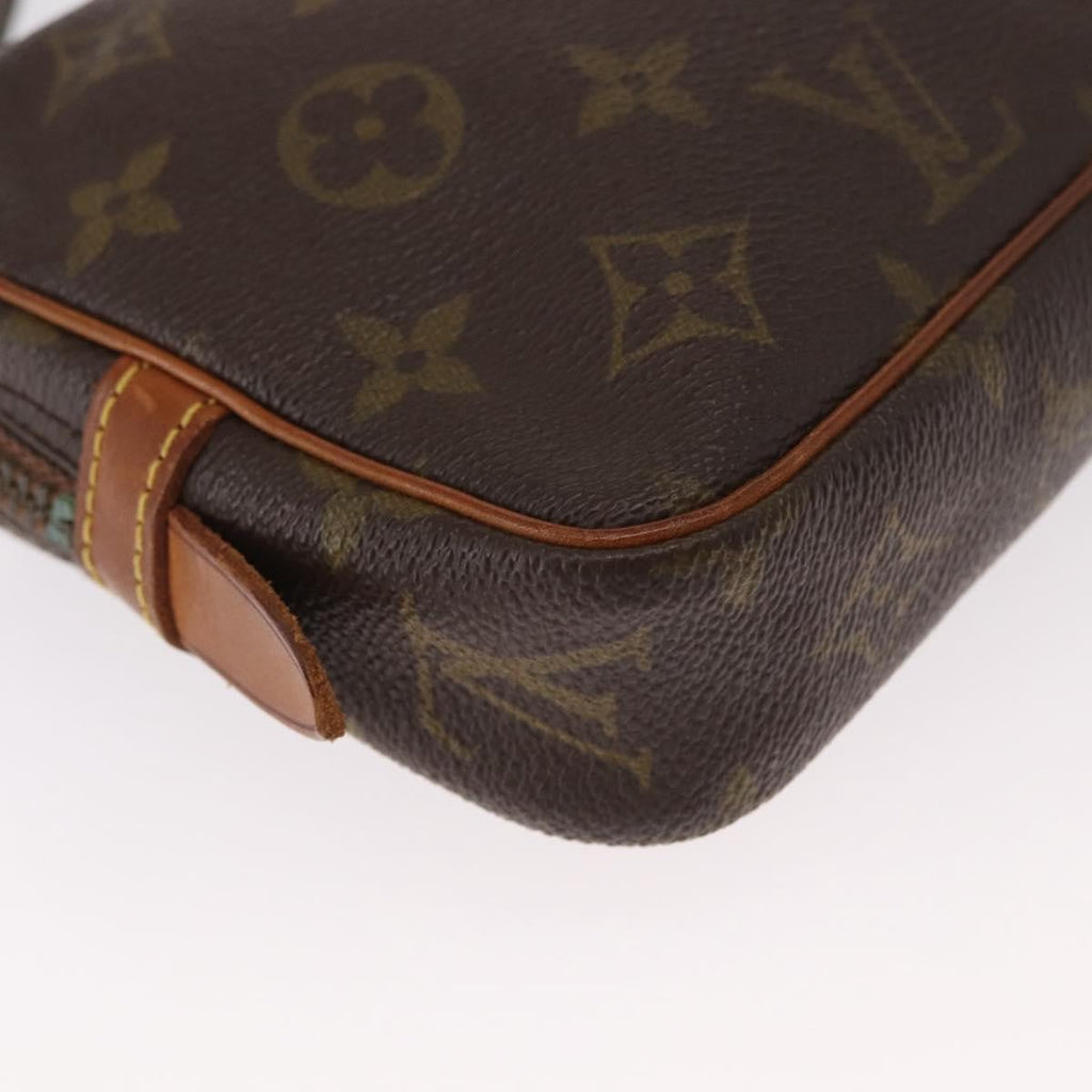 Louis Vuitton Pochette Marly Bandouliere Bag Monogram Canvas Brown Canvas Shoulder Bag