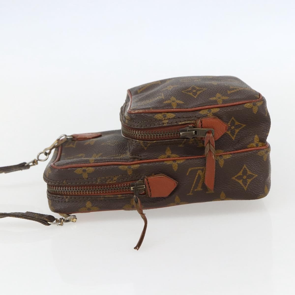 Louis Vuitton Amazone Bag Monogram Canvas Brown Canvas Shoulder Bag