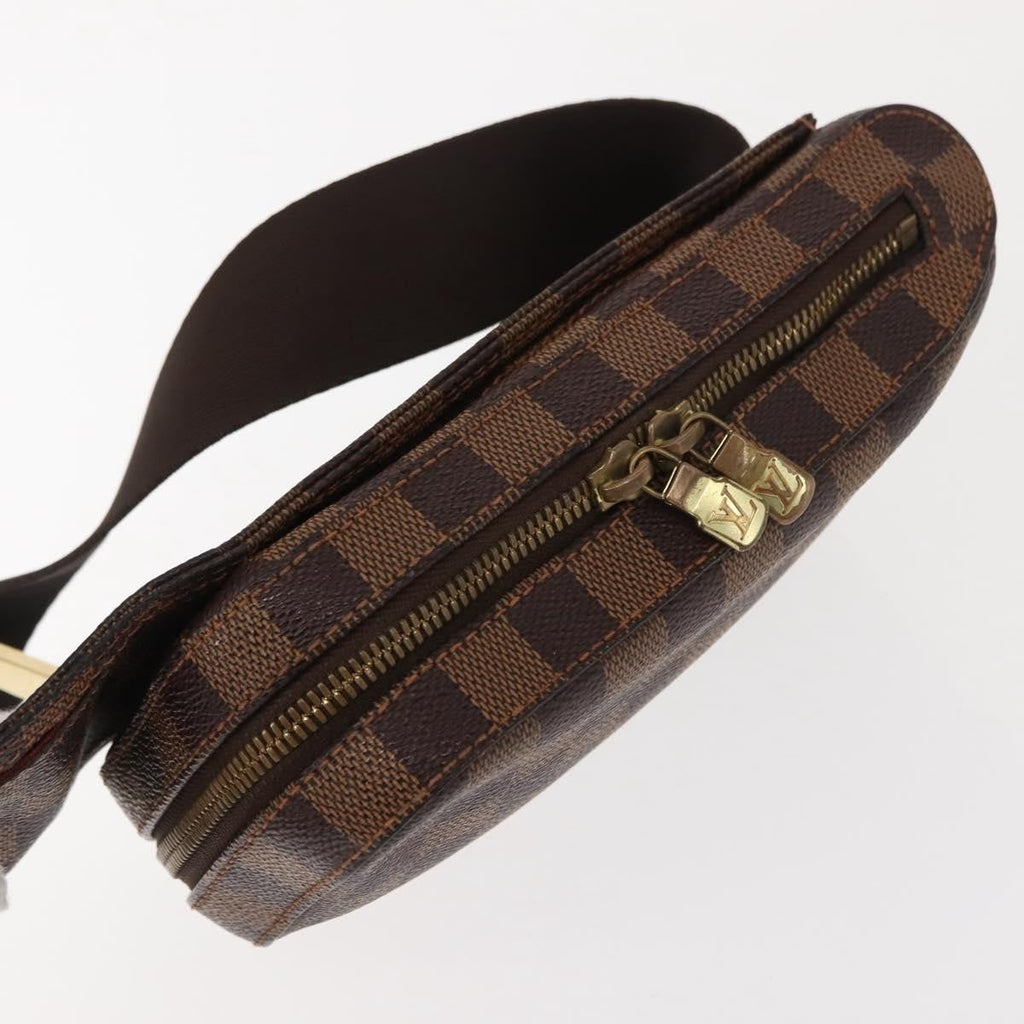 Louis Vuitton Geronimos Waist Bag Damier Brown Canvas Shoulder Bag