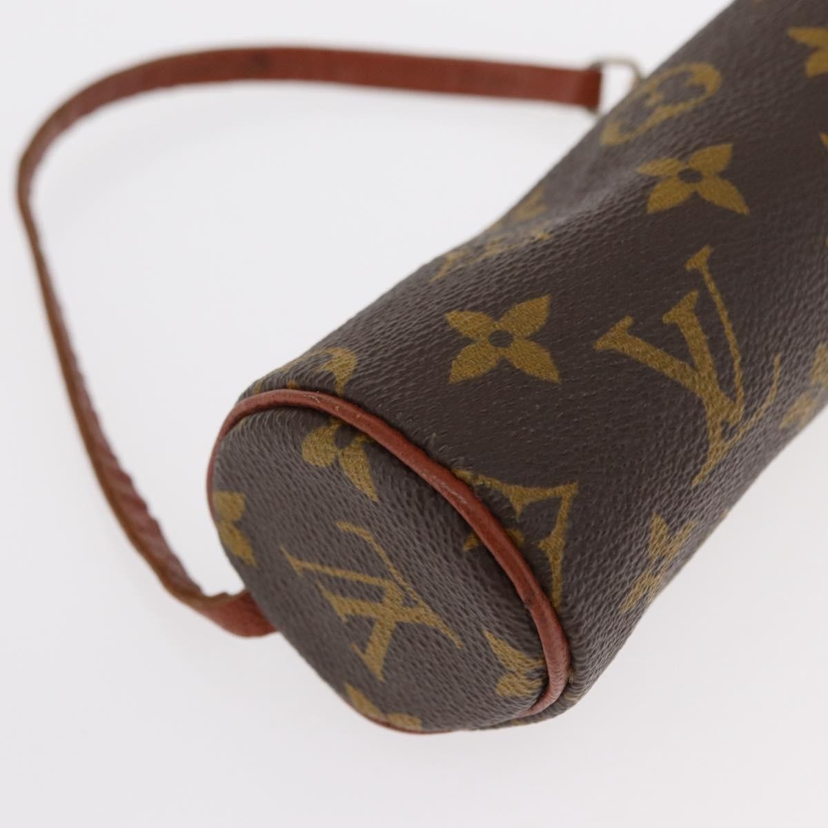 Louis Vuitton Papillon Pochette Monogram Canvas Brown Canvas Clutche & Pouche Bag