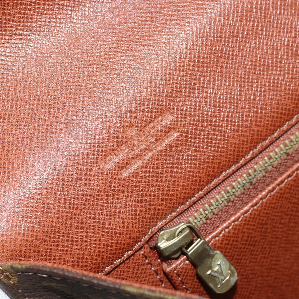 Louis Vuitton Dame Pochette Monogram Canvas Brown Canvas Clutche & Pouche Bag