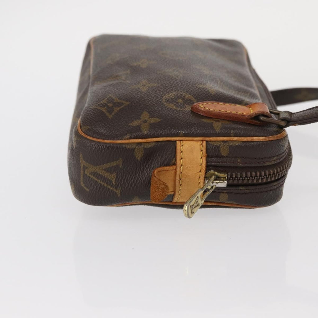 Louis Vuitton Pochette Marly Bandouliere Bag Monogram Canvas Brown Canvas Clutche & Pouche Bag