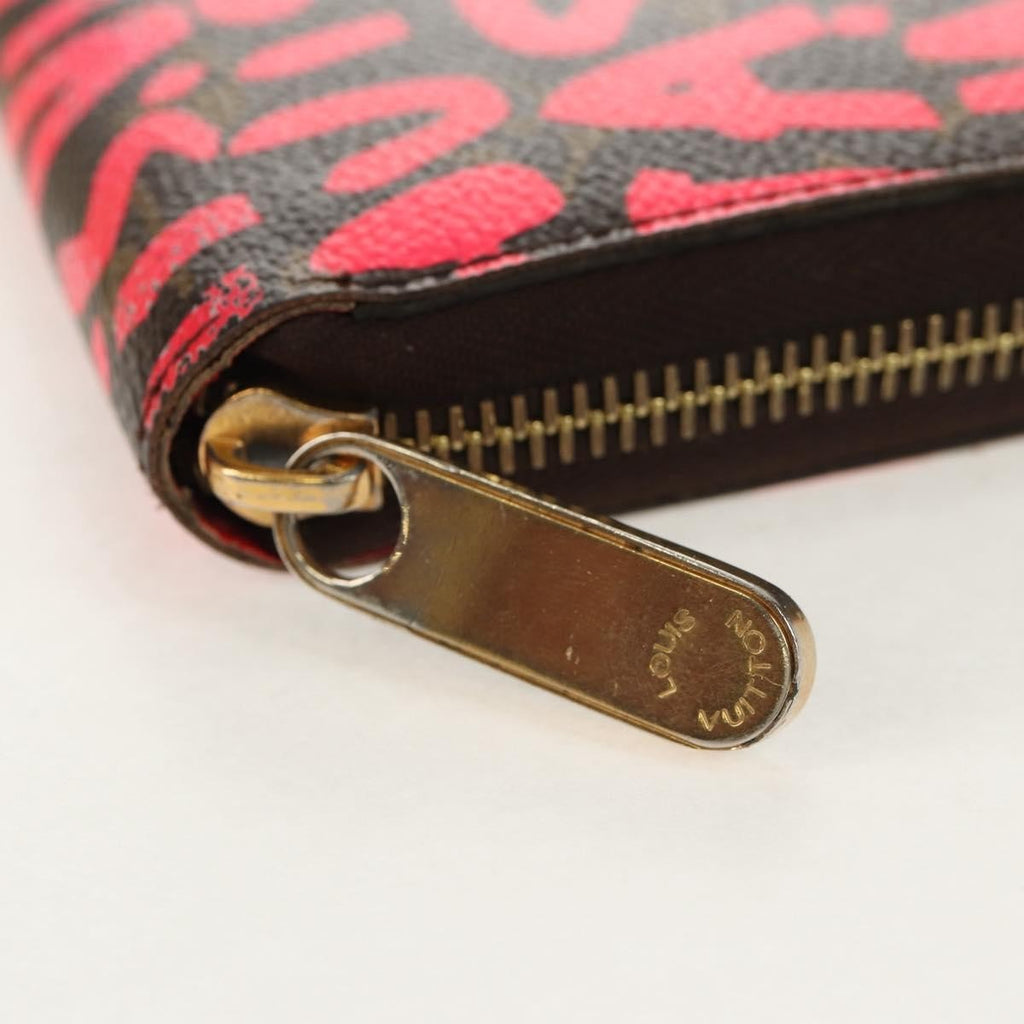 Louis Vuitton Zippy Wallet Canvas Pink Canvas Wallets Accessory