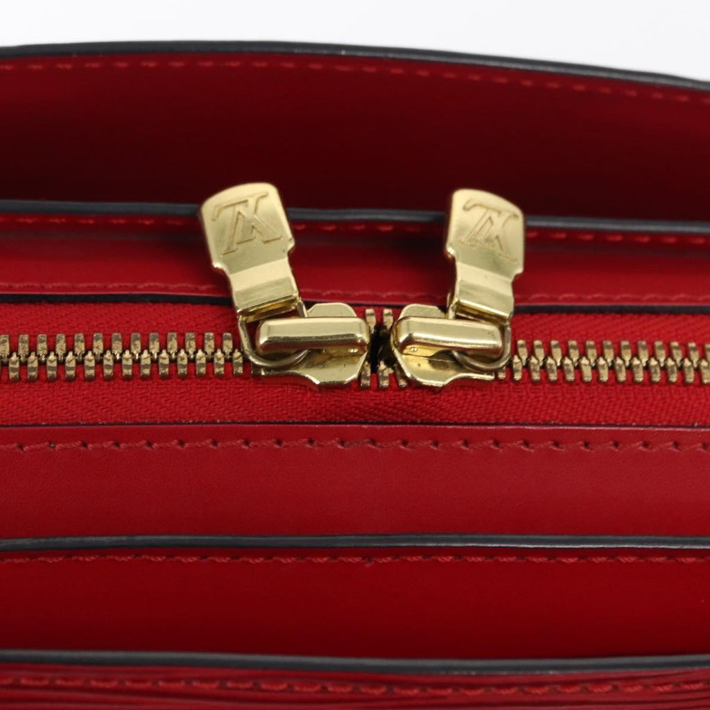 Louis Vuitton Pont Neuf Handbag Epi Leather Red Leather Handbag