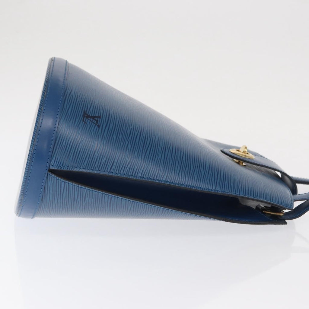 Louis Vuitton Cluny Shoulder Bag Epi Leather Blue Leather Shoulder Bag