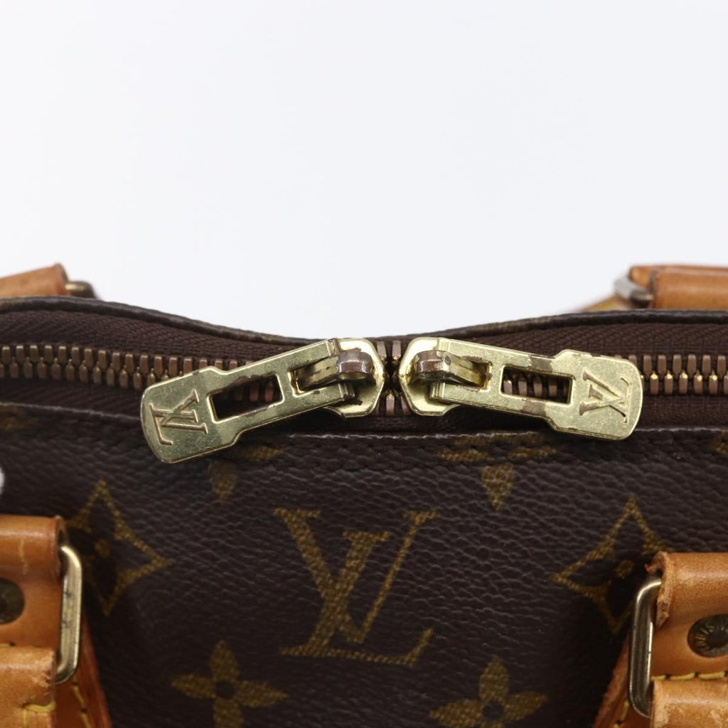 Louis Vuitton Vintage Alma Handbag Monogram Canvas Brown Canvas Handbag