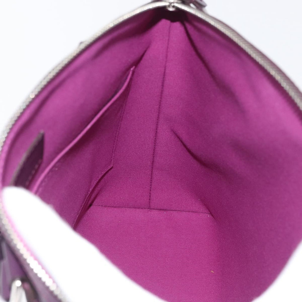 Louis Vuitton Lockit Handbag Epi Leather Purple Leather Handbag