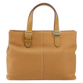 Burberry Vintage Tote Bag Leather Beige Leather Tote Bag