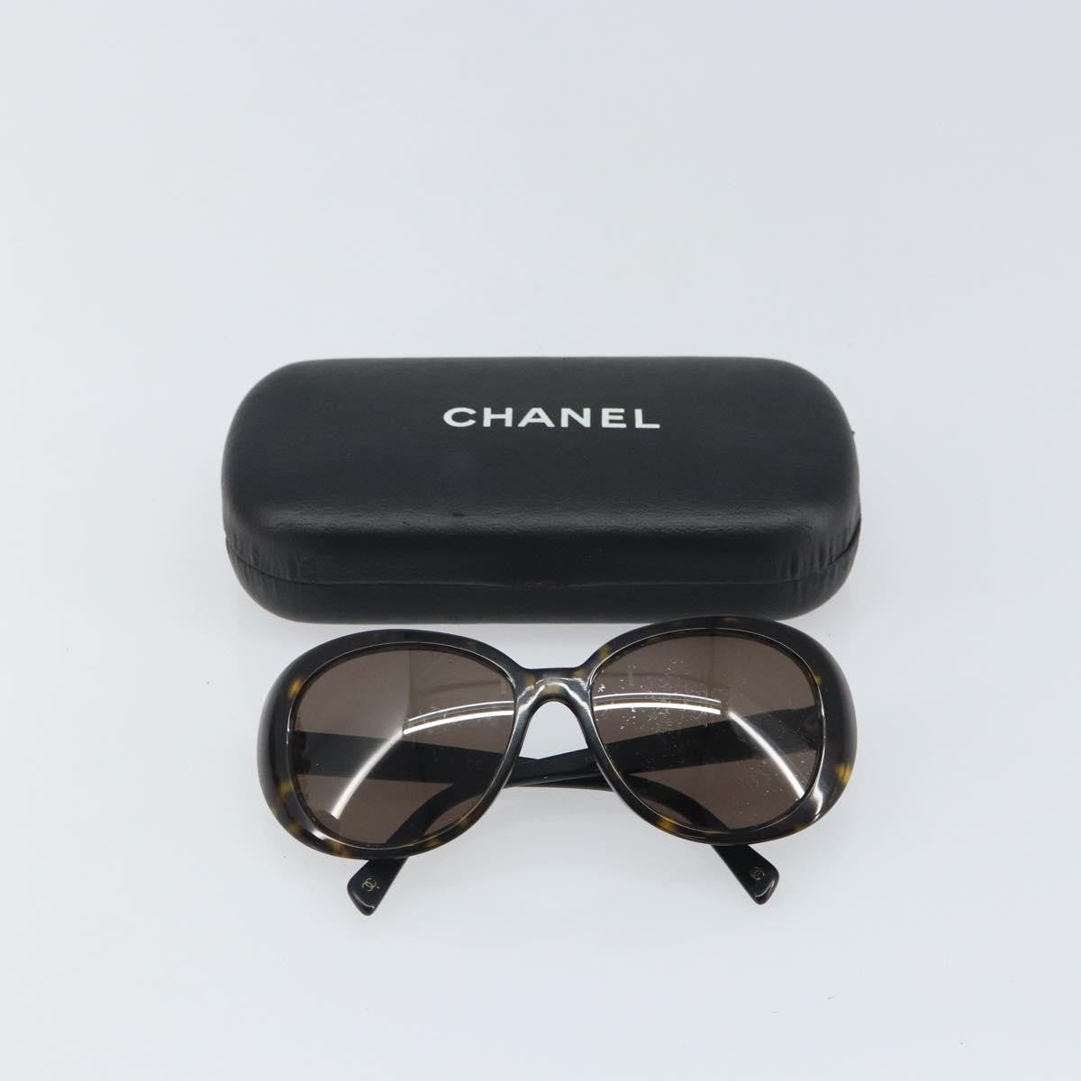 Chanel Logo Cc Sunglasses Plastic Black Plastic Sunglasse Accessory