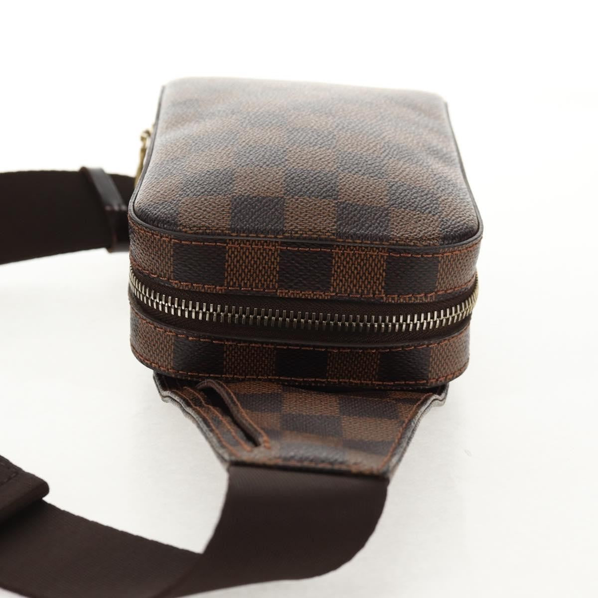 Louis Vuitton Geronimos Waist Bag Damier Brown Canvas Bag