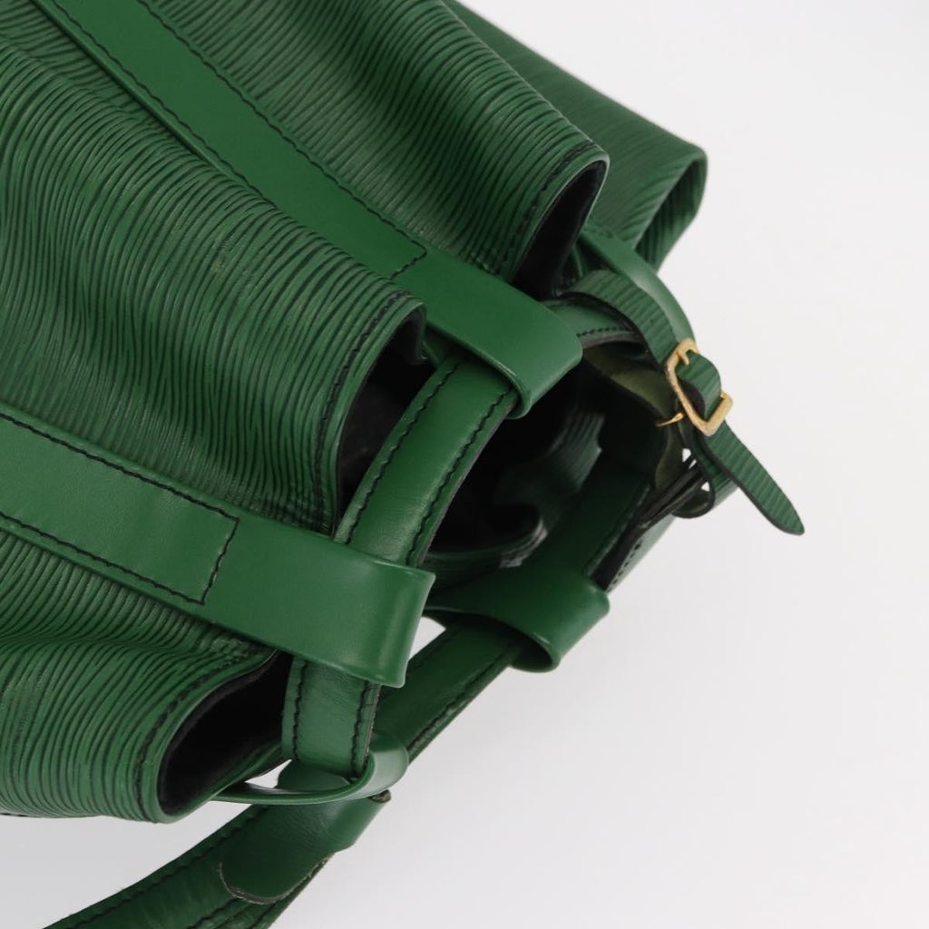 Louis Vuitton Randonnee Backpack Epi Leather Green Leather Shoulder Bag