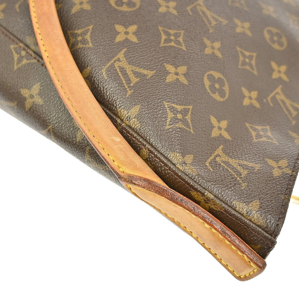Louis Vuitton Monogram Looping Handbag Monogram Canvas Brown Canvas Shoulder Bag
