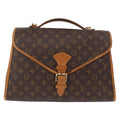 Louis Vuitton Beverly Briefcase Monogram Canvas Brown Canvas Briefcase Bag