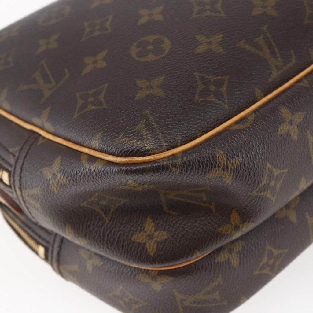 Louis Vuitton Reporter Bag Monogram Canvas Brown Canvas Bag